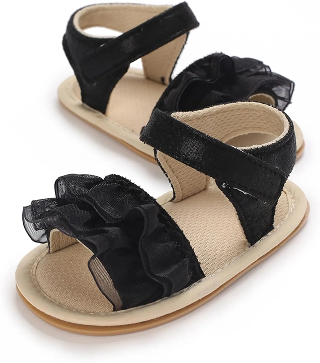 Baby Girl Sandals Summer Crib Shoes Bowknot Soft Sole Infant Girls Princess Dress Flats First Walker Shoes