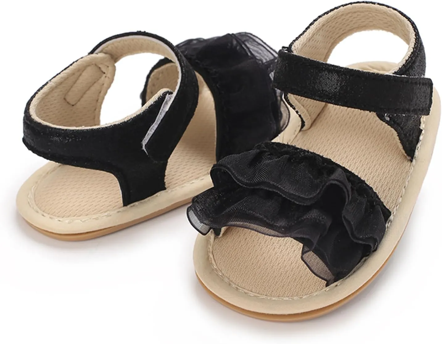 Baby Girl Sandals Summer Crib Shoes Bowknot Soft Sole Infant Girls Princess Dress Flats First Walker Shoes