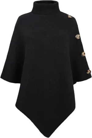 Dvbfufv Oversized Sweater Women Turtleneck Knitted Pullover Sweater Female Elegant Loose Batwing Sleeve Knitwear Jumper
