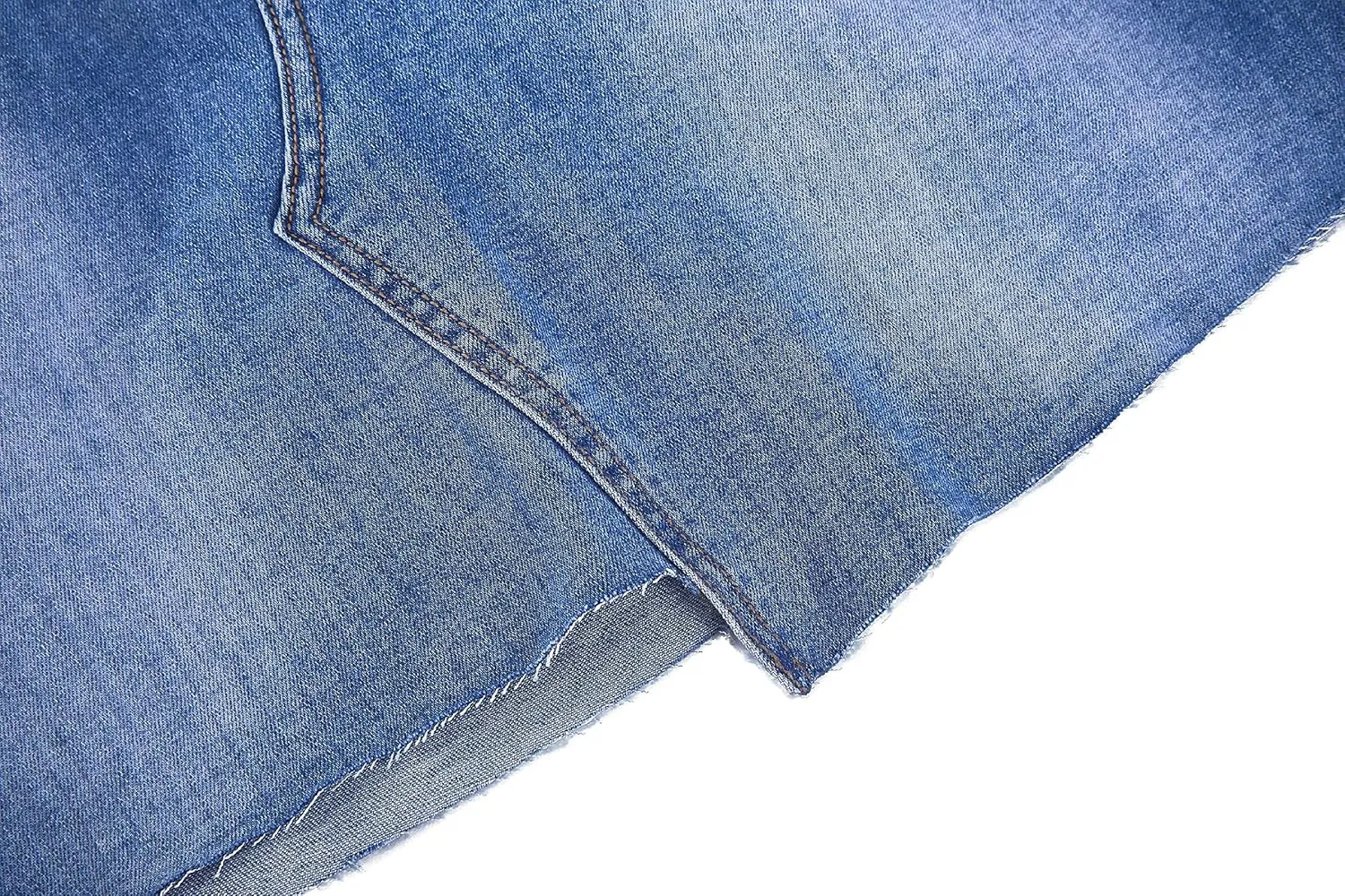 imesrun Womens Mini Denim Skirts Causal High Waisted Cute Asymmetrical Hem Summer Short Jean Skirts with Pockets