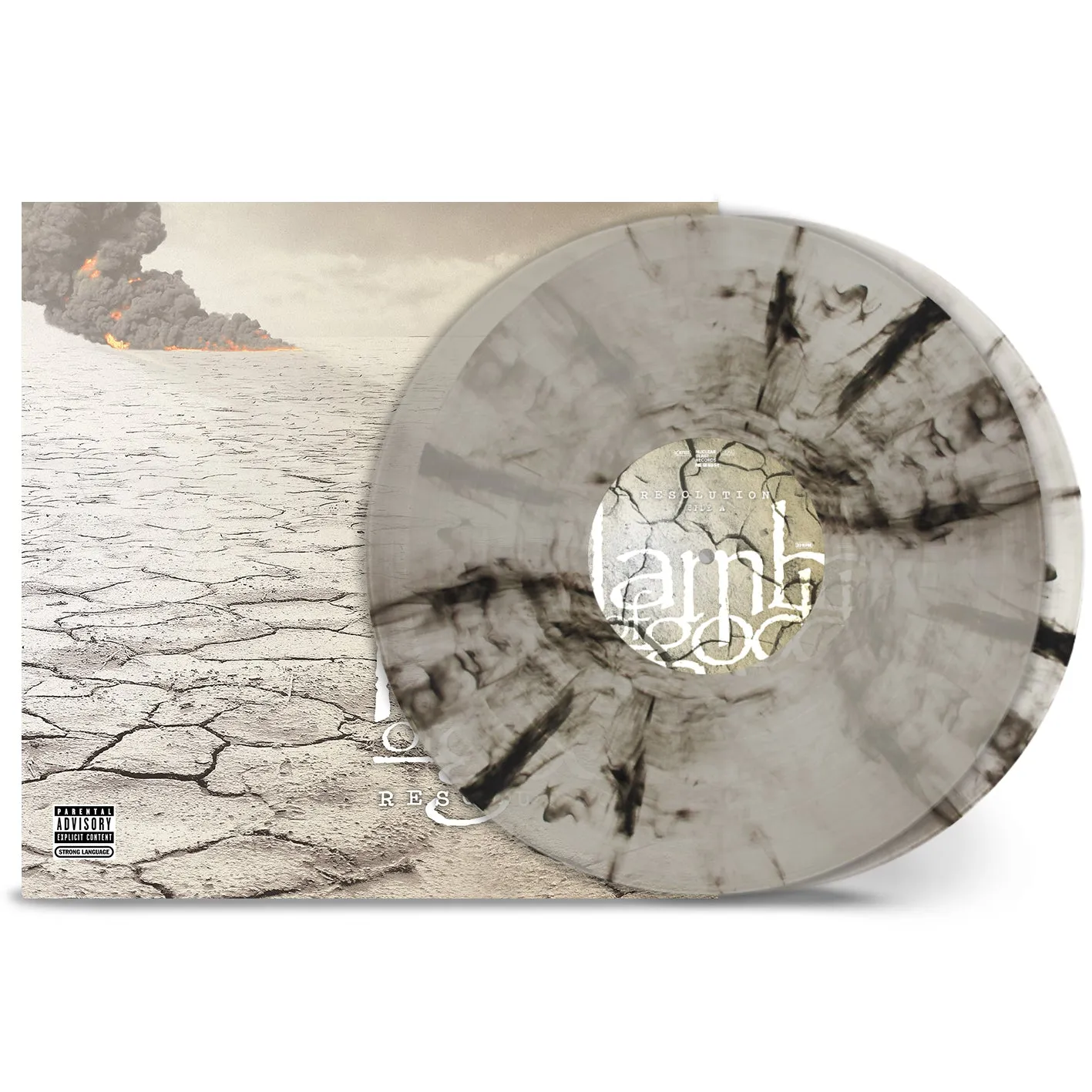 Lamb Of God "Resolution" 2x12" Natural / Black Marble Vinyl