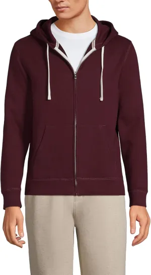 Lands' End Men's Serious Sweats Full Zip Hoodie