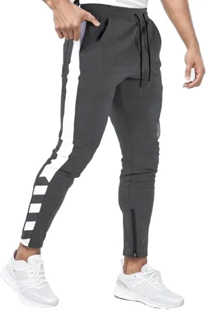 Mens Sweatpants with Pockets Hiking Linen Working Riding Elastic Waist Skinny Joggers Motorcycle Summer Cloth