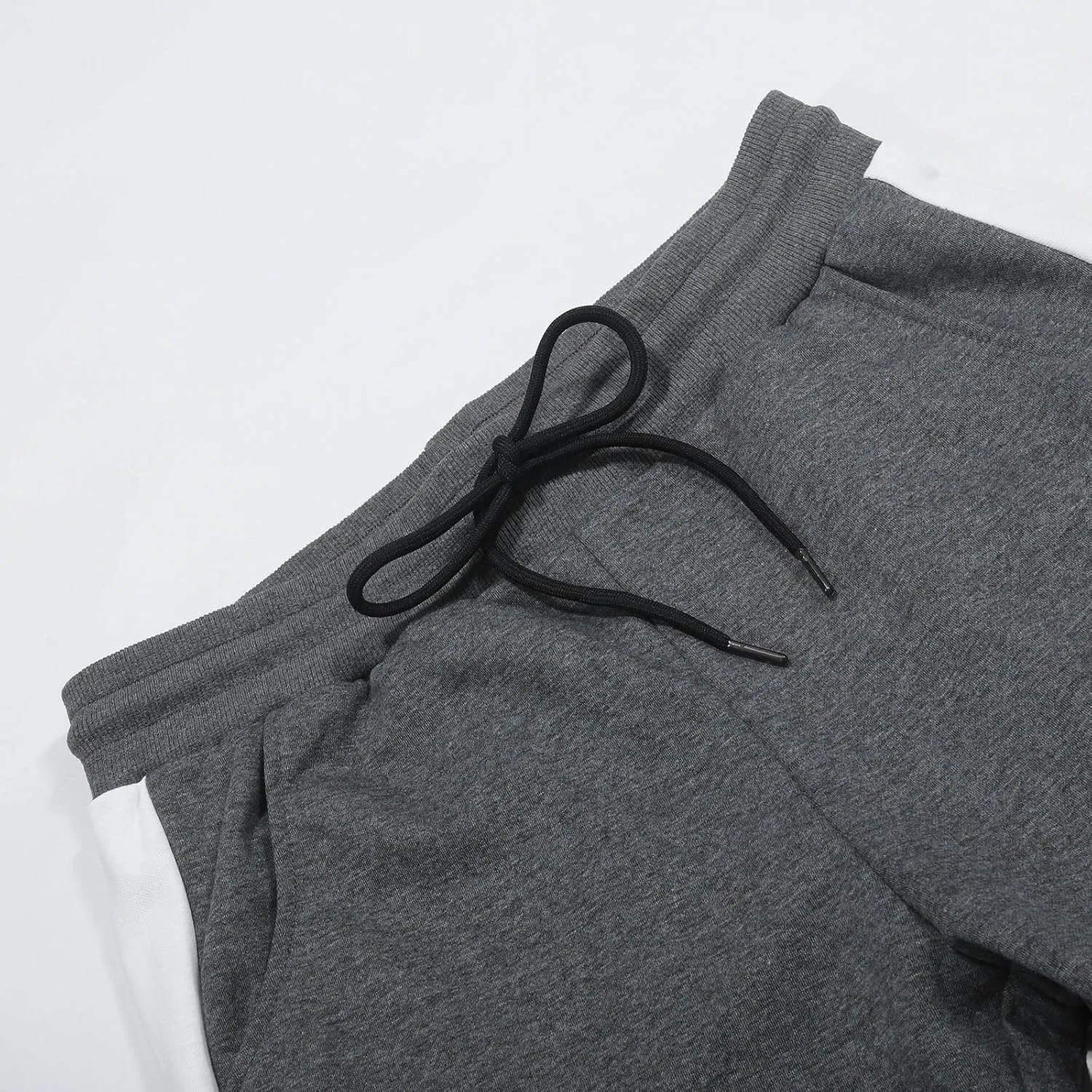 Mens Sweatpants with Pockets Hiking Linen Working Riding Elastic Waist Skinny Joggers Motorcycle Summer Cloth