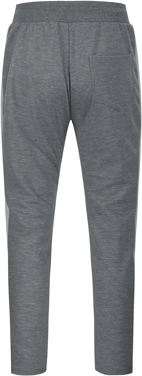 Mens Sweatpants with Pockets Hiking Linen Working Riding Elastic Waist Skinny Joggers Motorcycle Summer Cloth
