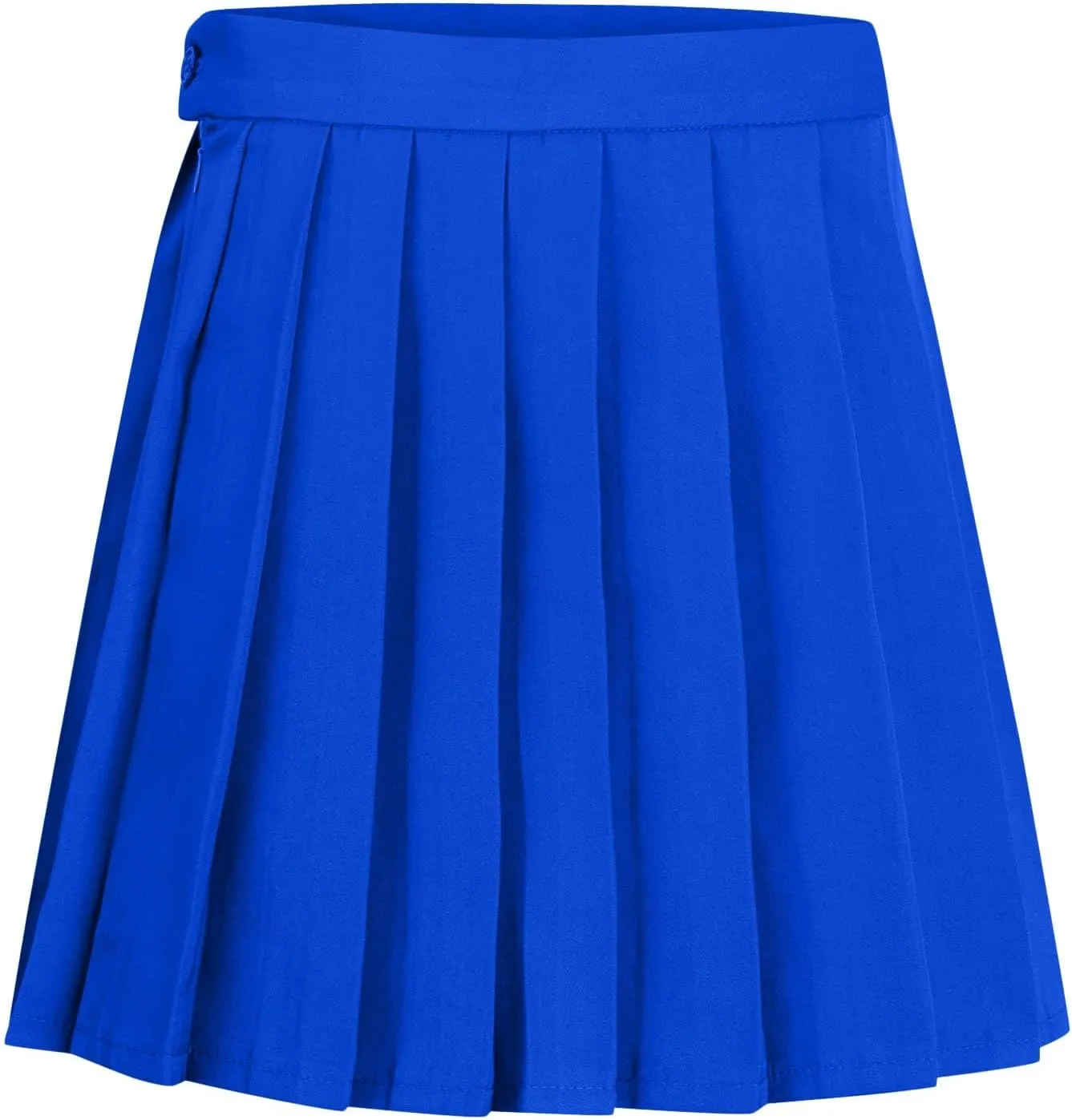 Pleated Skirt for Women Girls Cute Mini Skirt Comfortable High Waisted A Line Skirt Casual Solid Color School