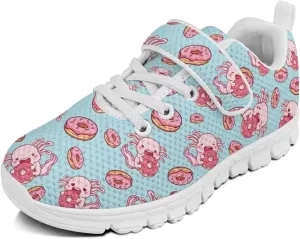 Showudesigns Running Shoes for Girls Boys Athletic Tennis Shoes Slip On School Sneakers