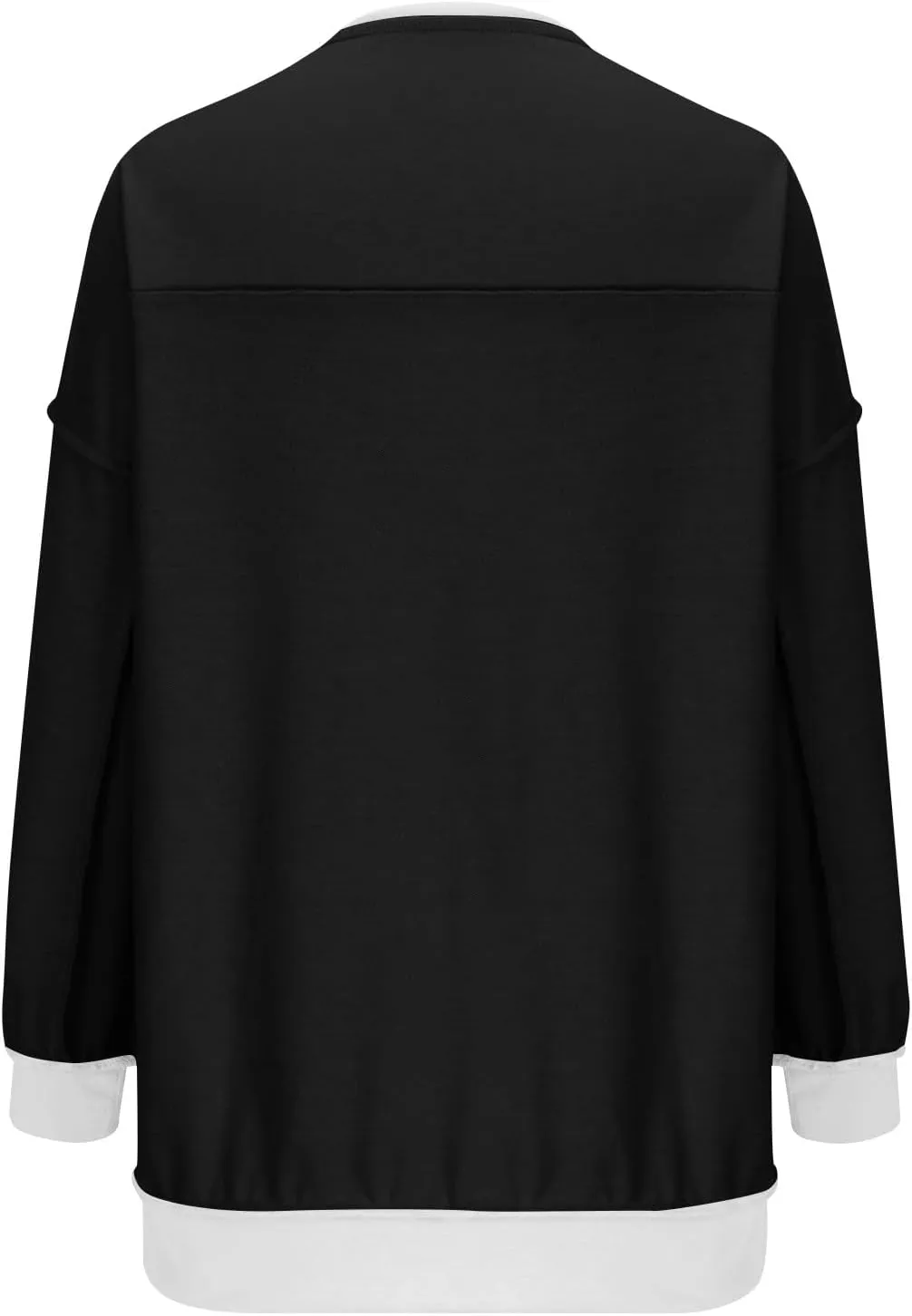 Sweatshirt for Women Oversized Crewneck Side Slit Long Sleeve Pullover Shirts Loose Fit Fall Fashion Trendy Hoodies
