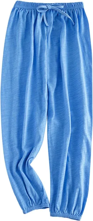 Toddler Baggy Wide Leg Dance Pants Cotton Solid Soft Sweatpants Youth Teen Girls Kids Elastic Waist Casual Jogger