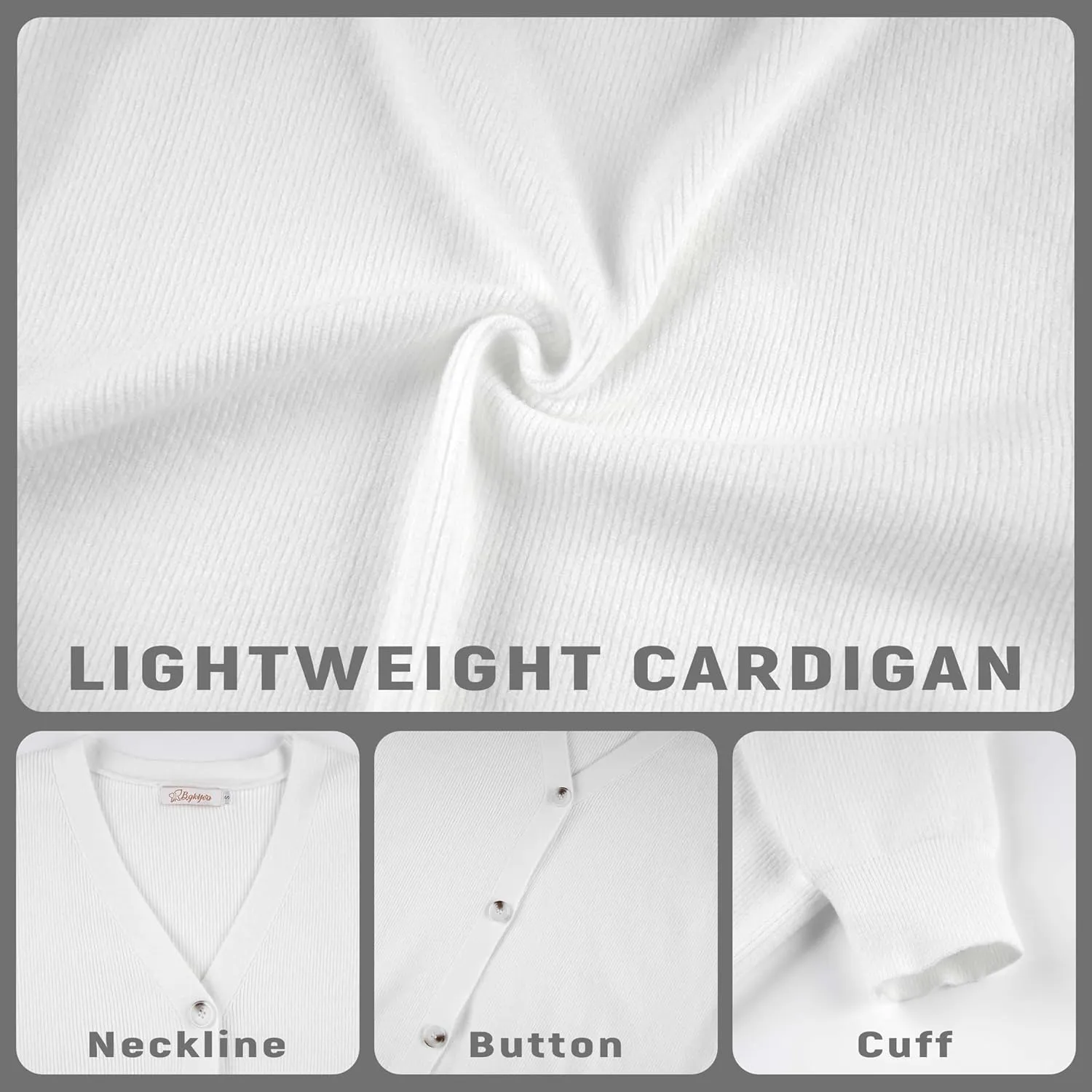 Women's Long Sleeve V-Neck Button Down Cardigan Chunky Oversized Knit Open Front Trendy Sweater Outerwear